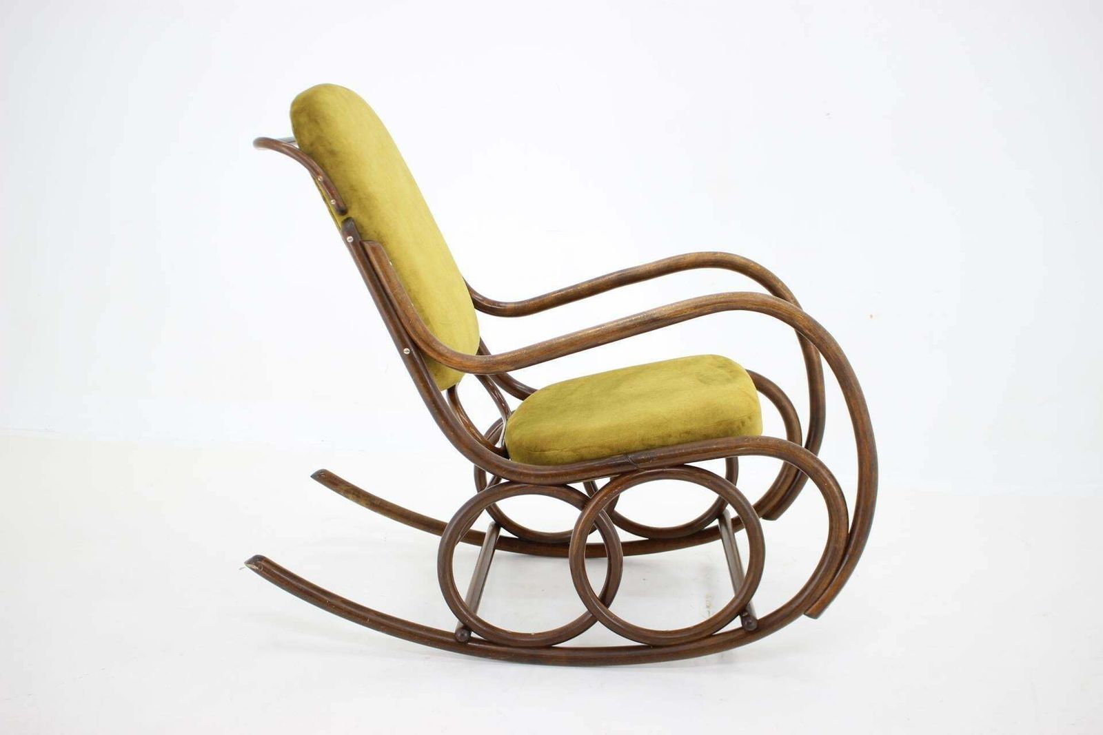 Restored Rocking Chair By Ton, Czechoslovakia 1960s photo vinterior