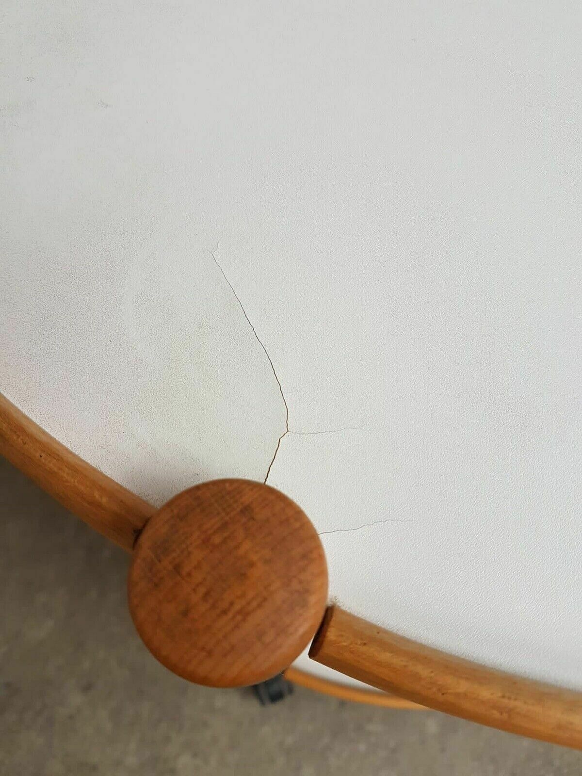 photo for sale Vtg Late Mid Century Danish Modernist Side Table Trolley Scandi Retro R211