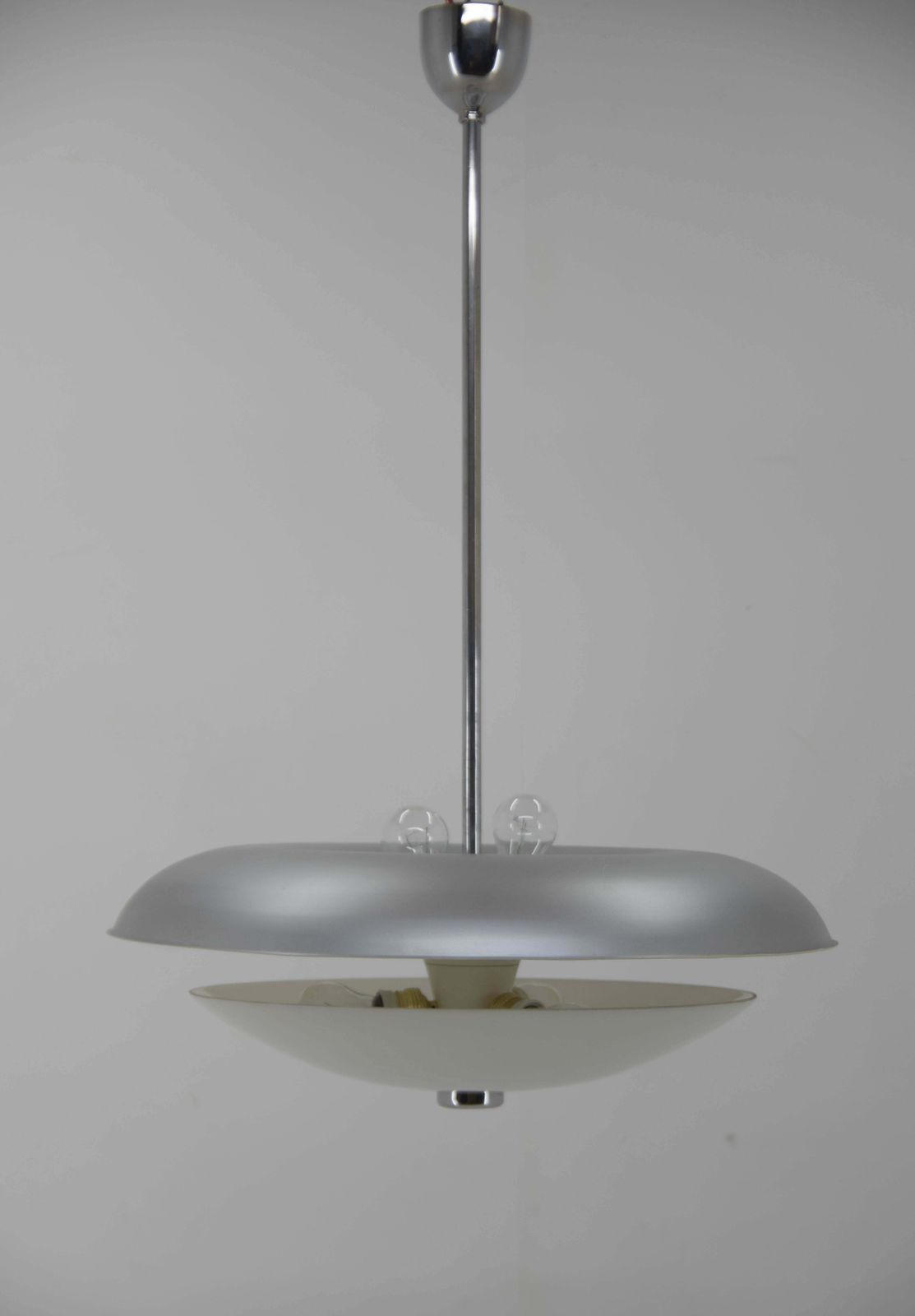 Bauhaus Chandelier By Ias, 1930s, Restored photo furniture