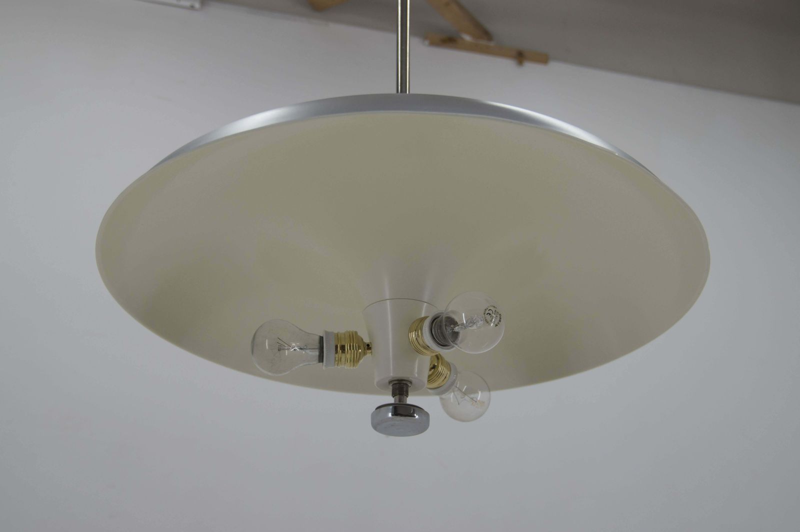 Bauhaus Chandelier By Ias, 1930s, Restored photo vinterior