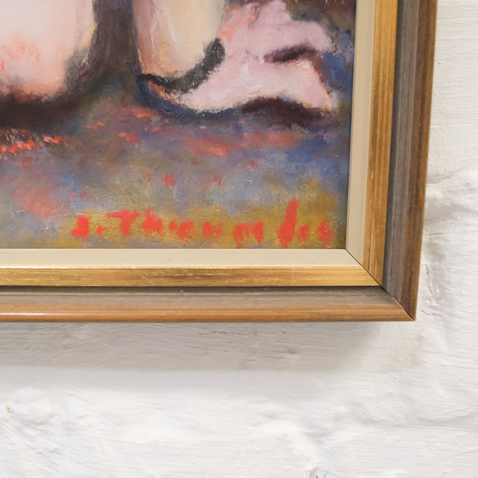 Small Painting Of A Sexy Young  Woman photo 525.0