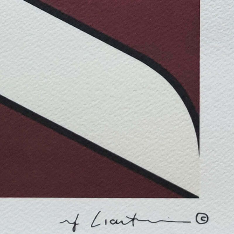 1980s Original Stunning Roy Lichtenstein "Salute To Aviation Corlett 63" Limited Edition Lithograph photo buy