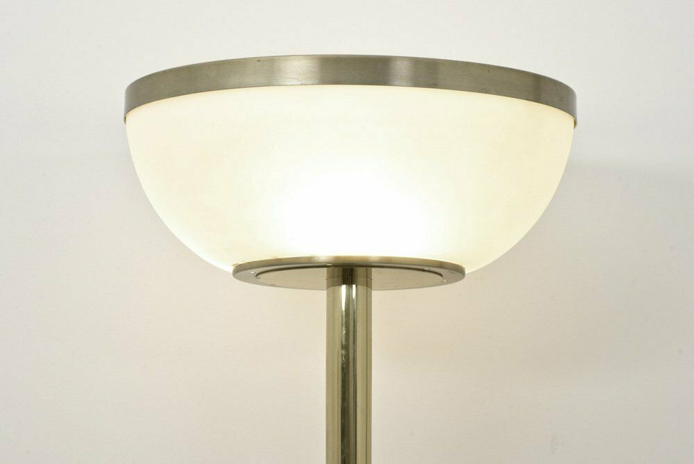 Lighting Large Italian Floor Lamp In Brass From Lumi, 1968 photo