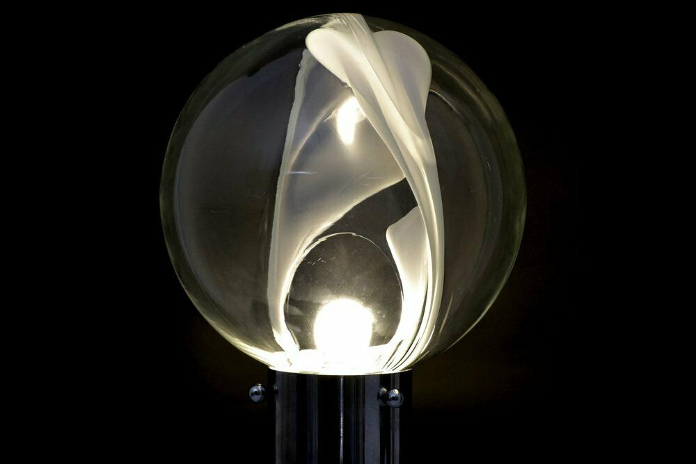 Italian Floor Lamp In Murano By Toni Zuccheri For Mazzega, 1968 photo for sale