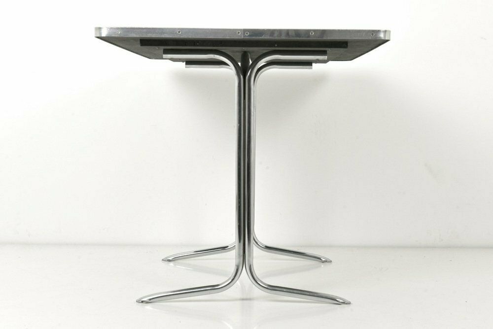 German Dining Table In Steel Tube From Mauser Werke Waldeck, 1950s photo buy