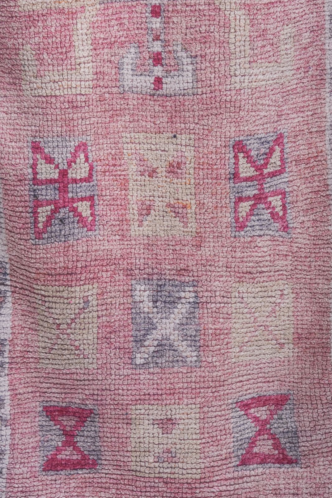 1960s Vintage Faded Turkish Herki Runner 2'10'' X 9'9'' photo 800.0