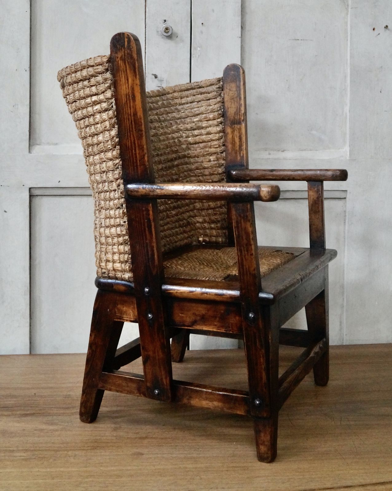 Child’s Scottish Orkney Chair, 1800s