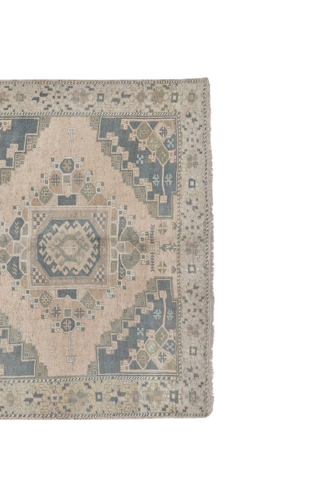 Turkish Oushak Gallery Runner, Farmhouse Kitchen Rugs 4'8" X 8'8" photo Textiles