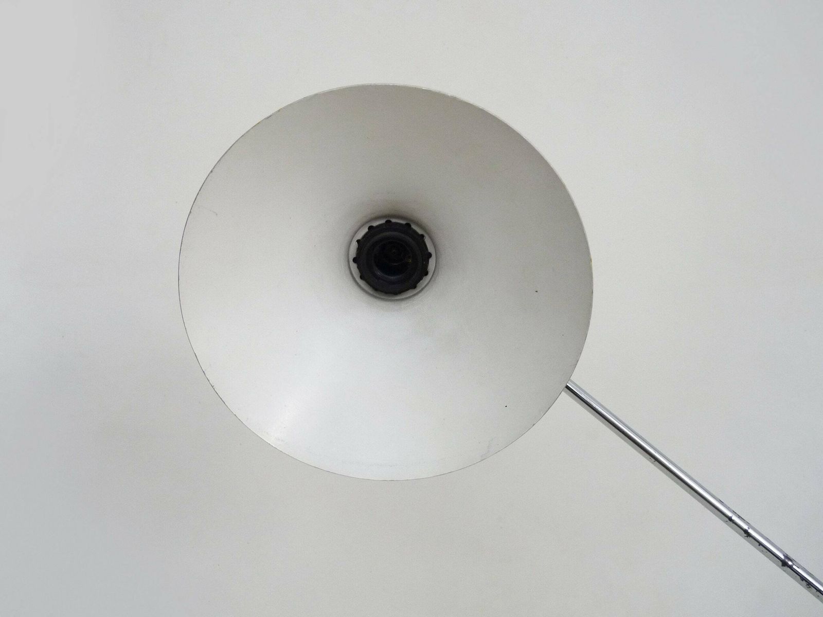 Aluminor Yellow Metal Articulated Lamp, 1970s photo vintage