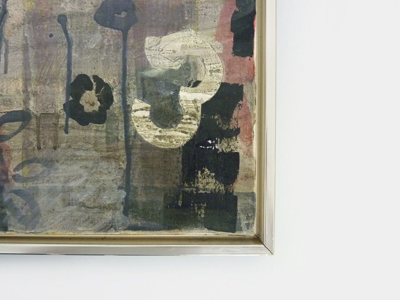Huile sur toile Bent Karl Jacobsen (1934 2004). 1995 photo vinterior