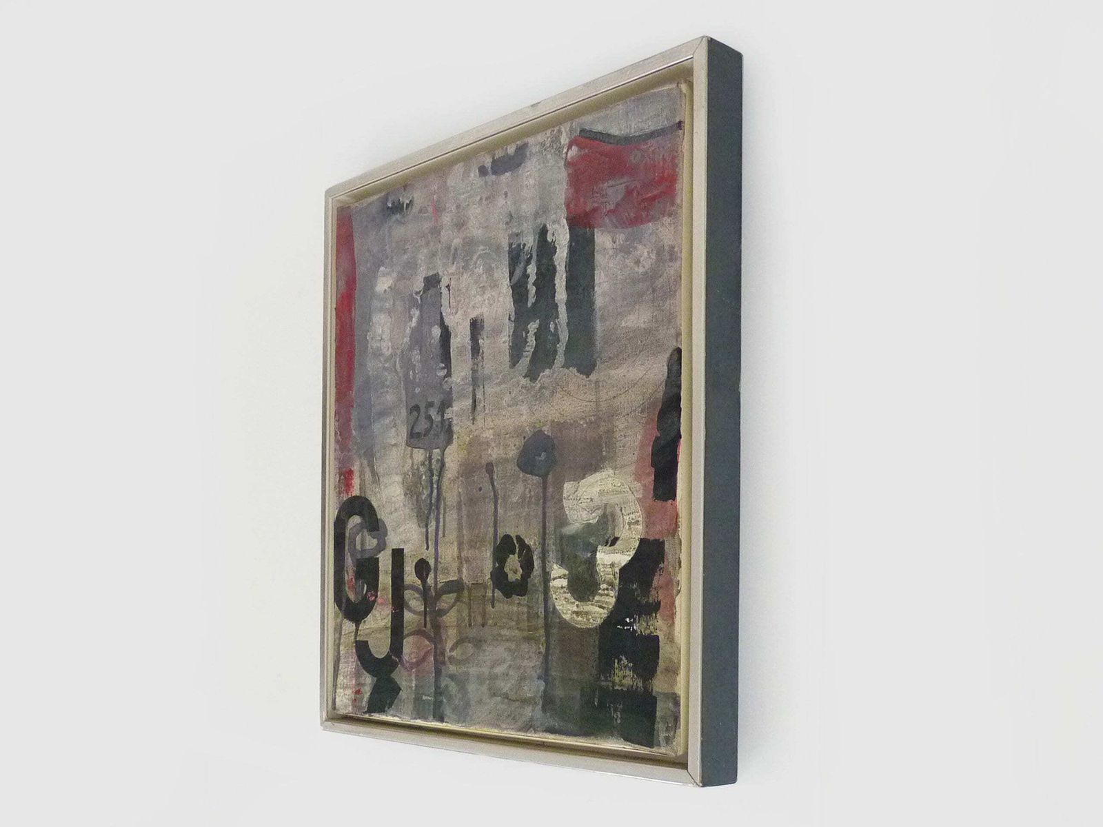 Huile sur toile Bent Karl Jacobsen (1934 2004). 1995 photo vintage