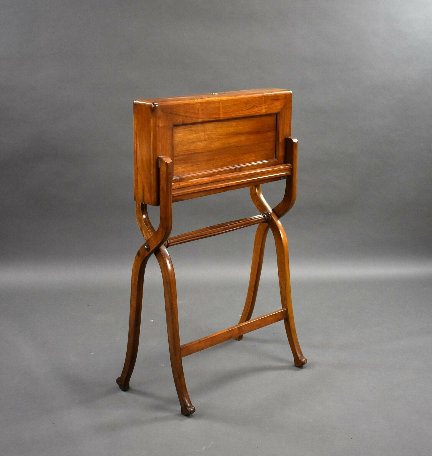 Victorian Walnut Campaign Travelling Desk