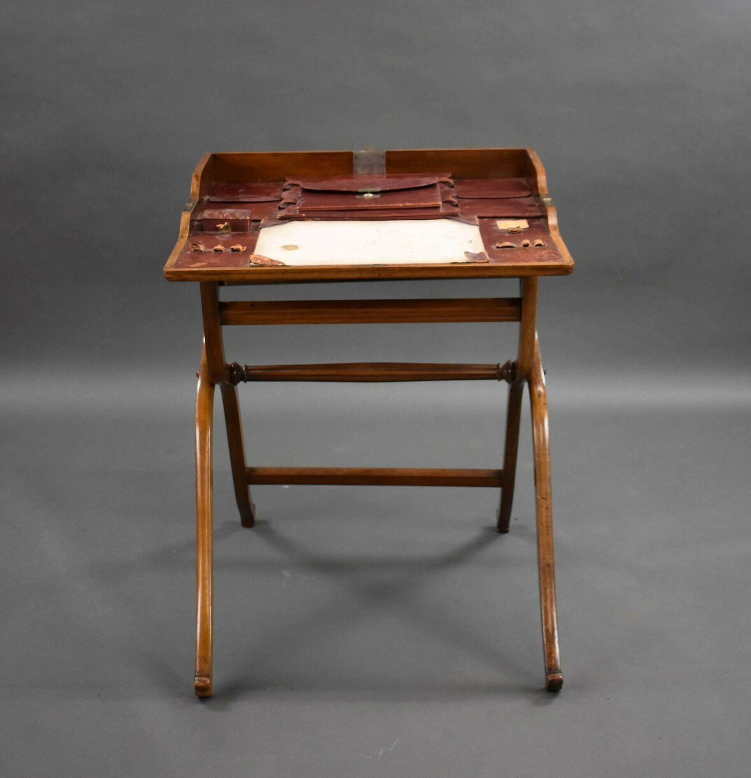 Victorian Walnut Campaign Travelling Desk photo 1750.0