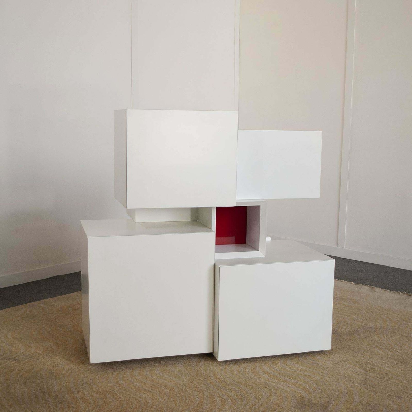 Furniture Ludovico Acerbis Storage Cabinet Late 1960s photo