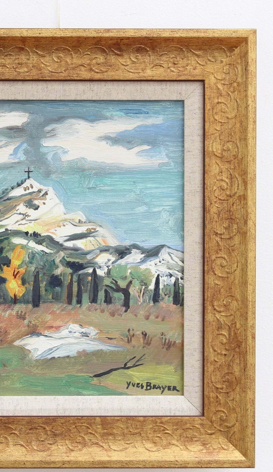 'Mont Sainte Victoire' By Yves Brayer (Circa 1960s)