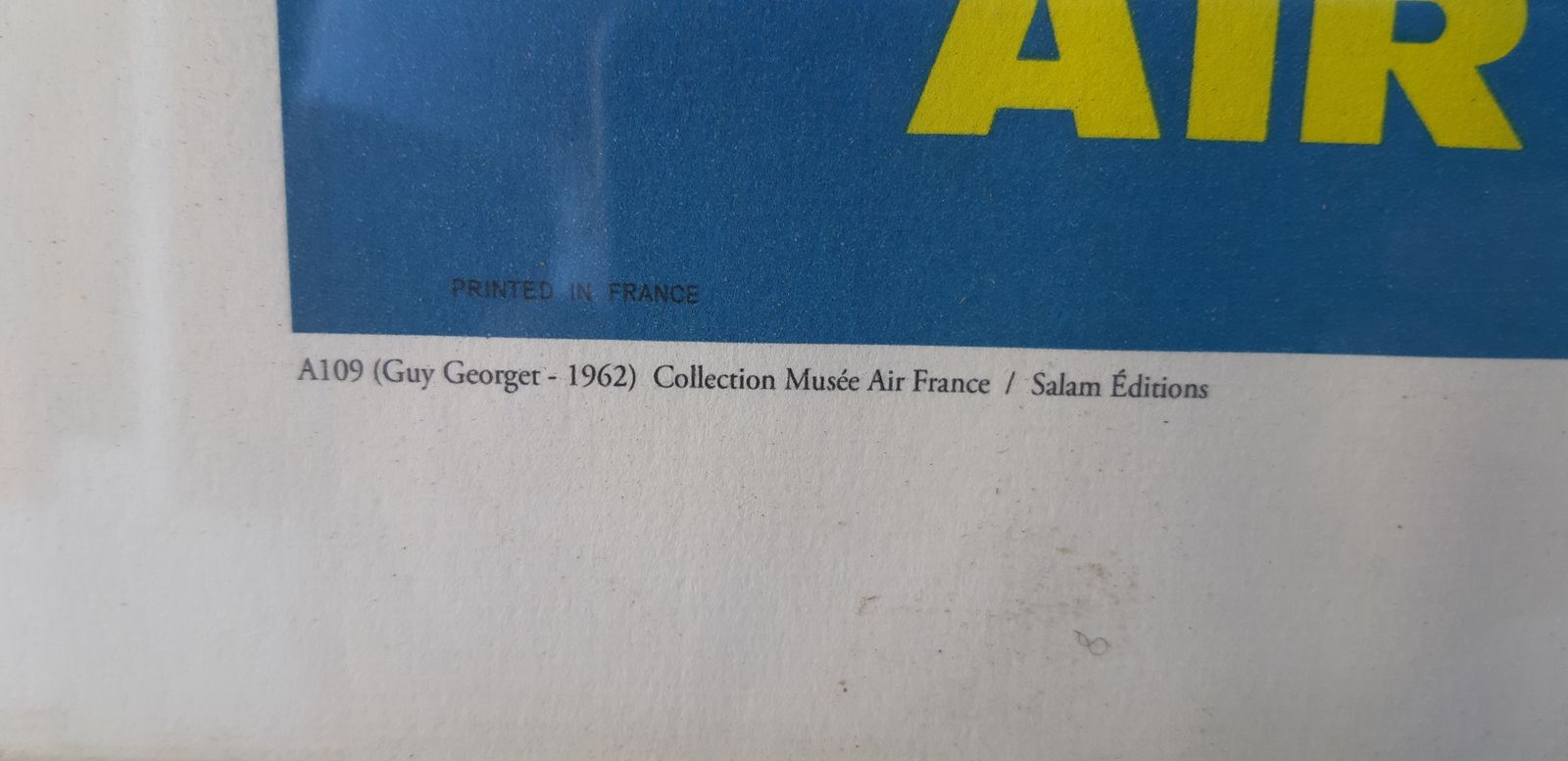 photo for sale Litho Air France Mexico Ad By Guy Georger
