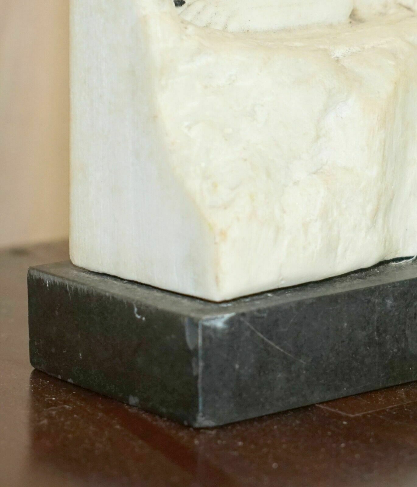 7500.0 Original Signed Amedeo Gennarelli 1881 1943 Carved Marble Statue / Sculpture photo