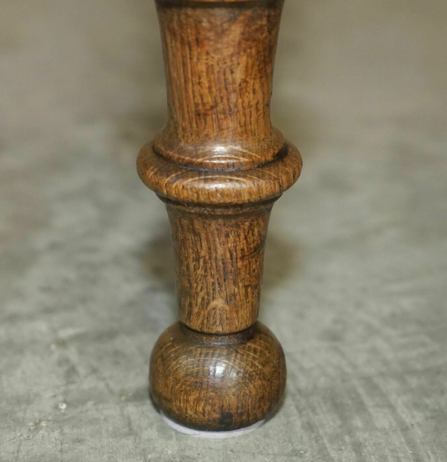 photo for sale Antique French Two Plank Top Farmhouse Burr Fruitwood Refectory Dining Table