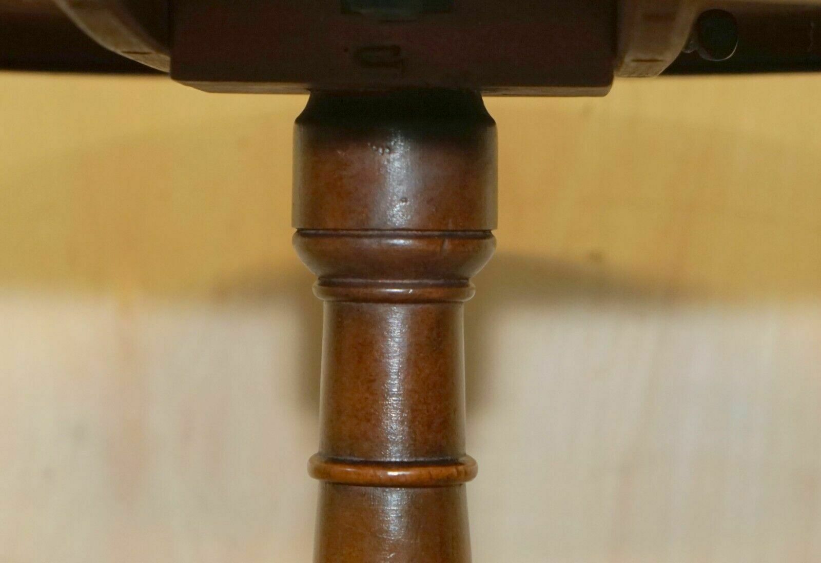 Sublime Fully Restored Circa 1840 Antique Specimaine Wood Occasional Side Table photo 2750.0