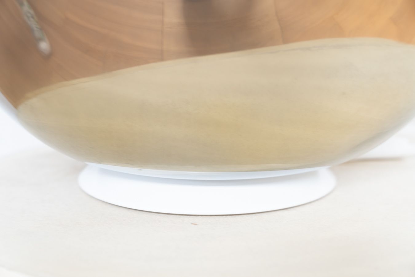 Table Lamp In Murano Glass, Translucent, Silver, By Carlo Nason, For Mazzega, 1970 photo furniture
