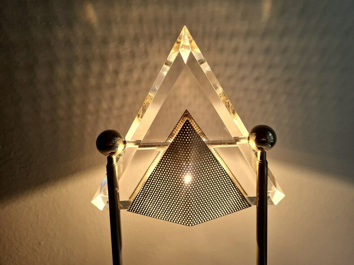 Vintage Delightful Postmodern Design Telescopic Halogen Desk Lamp