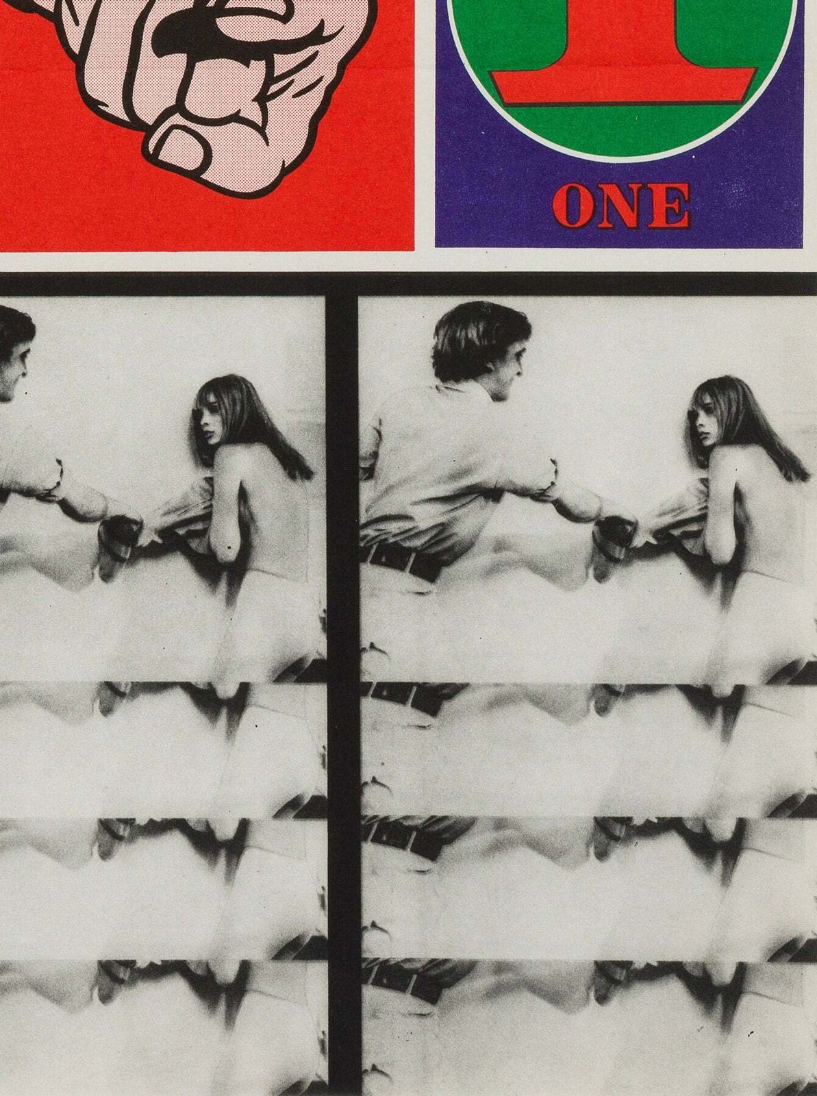 Blow Up 1968 Czech A3 Film Poster, Milan Grygar photo vinterior