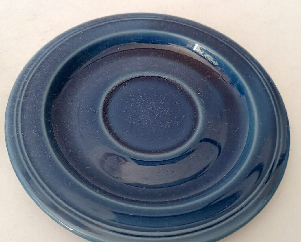 Ceramic Coffee Service Designed By Franco Pozzi In Blue Vintage Space Age From The 70s For 6 People photo vinterior