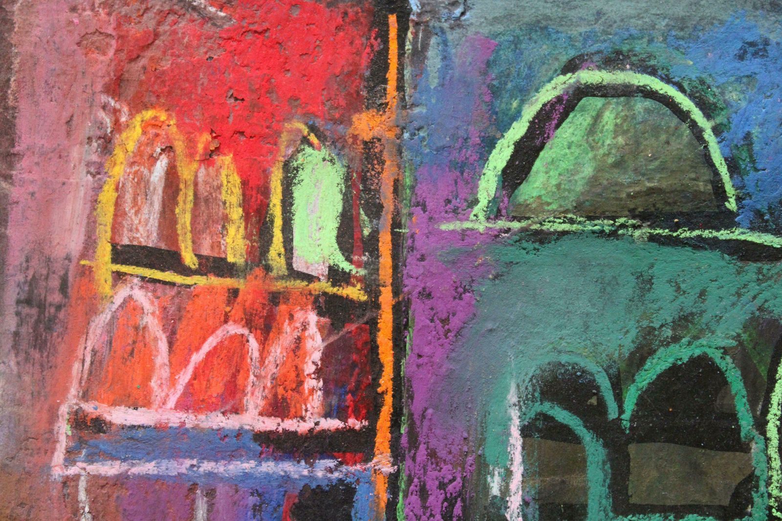 Georgs Barkans Travel Notes 2007. Paper, Pastel,  2007 photo Art