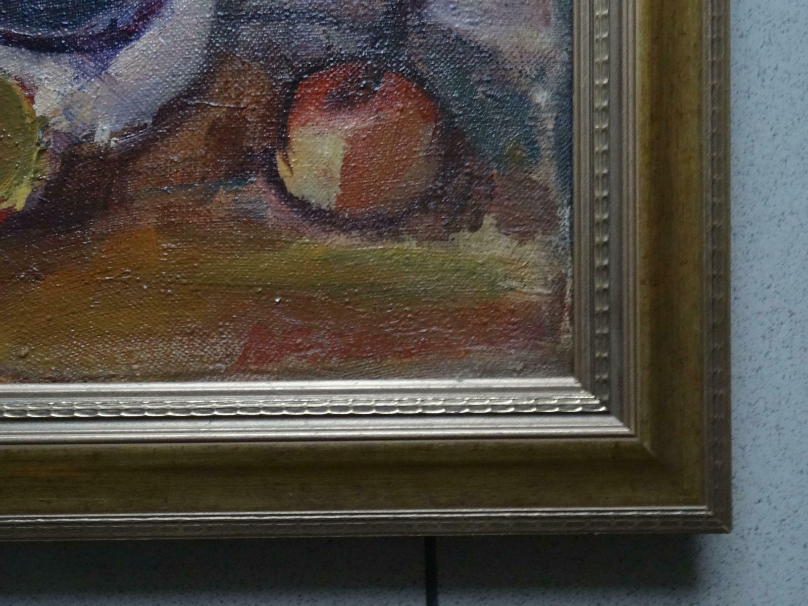 Biruta Baumane Still Life With Apples 1961. Canvas, Oil, 50x70 Cm photo vinterior