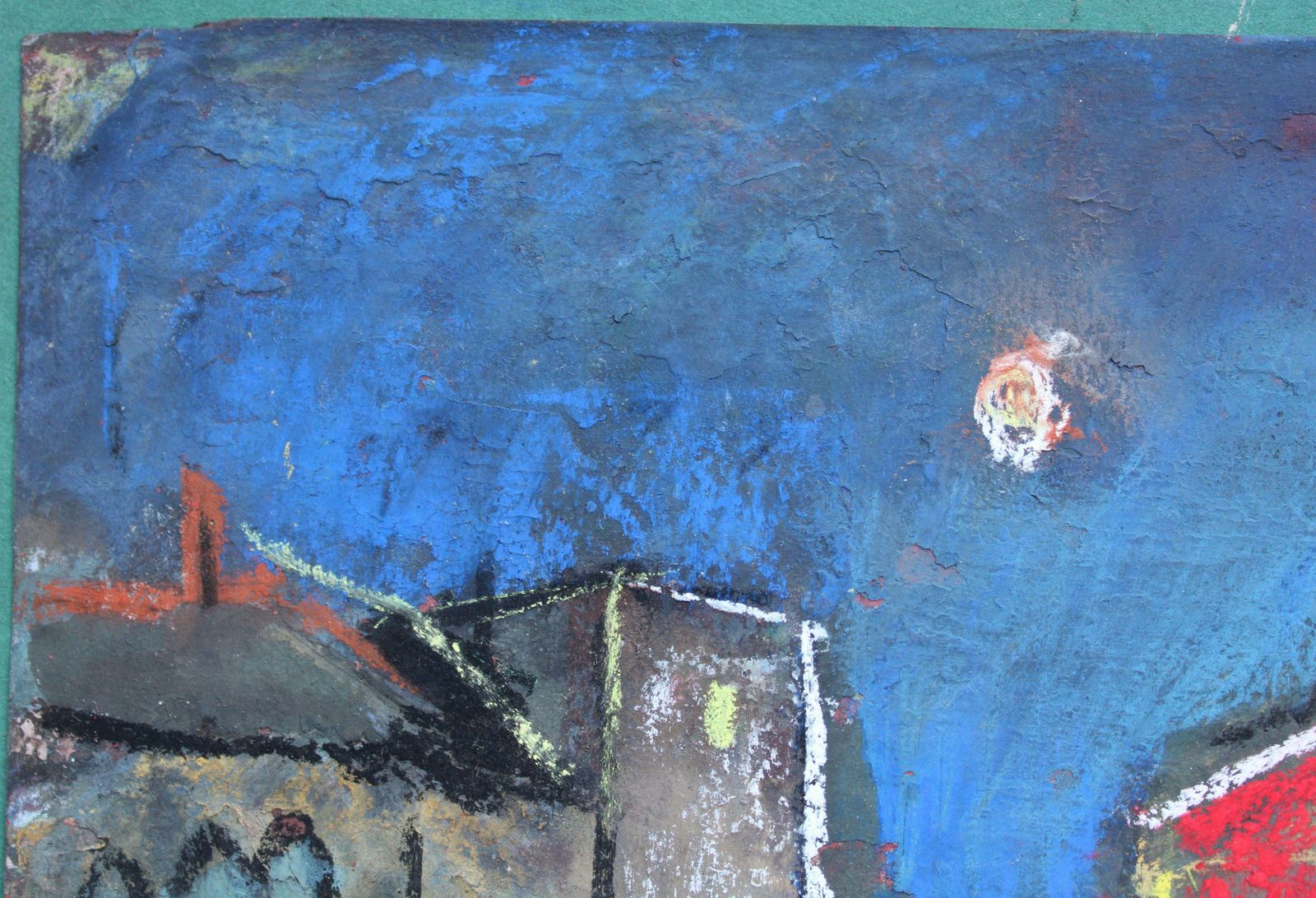 Georgs Barkans Venice At Night 2007. Paper, Pastel, 2007 photo 423.0
