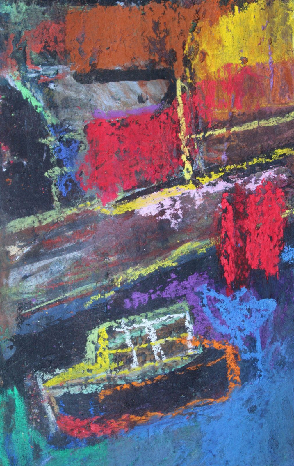 Georgs Barkans Travel Notes 2007. Paper, Pastel, 24x22 Cm photo buy