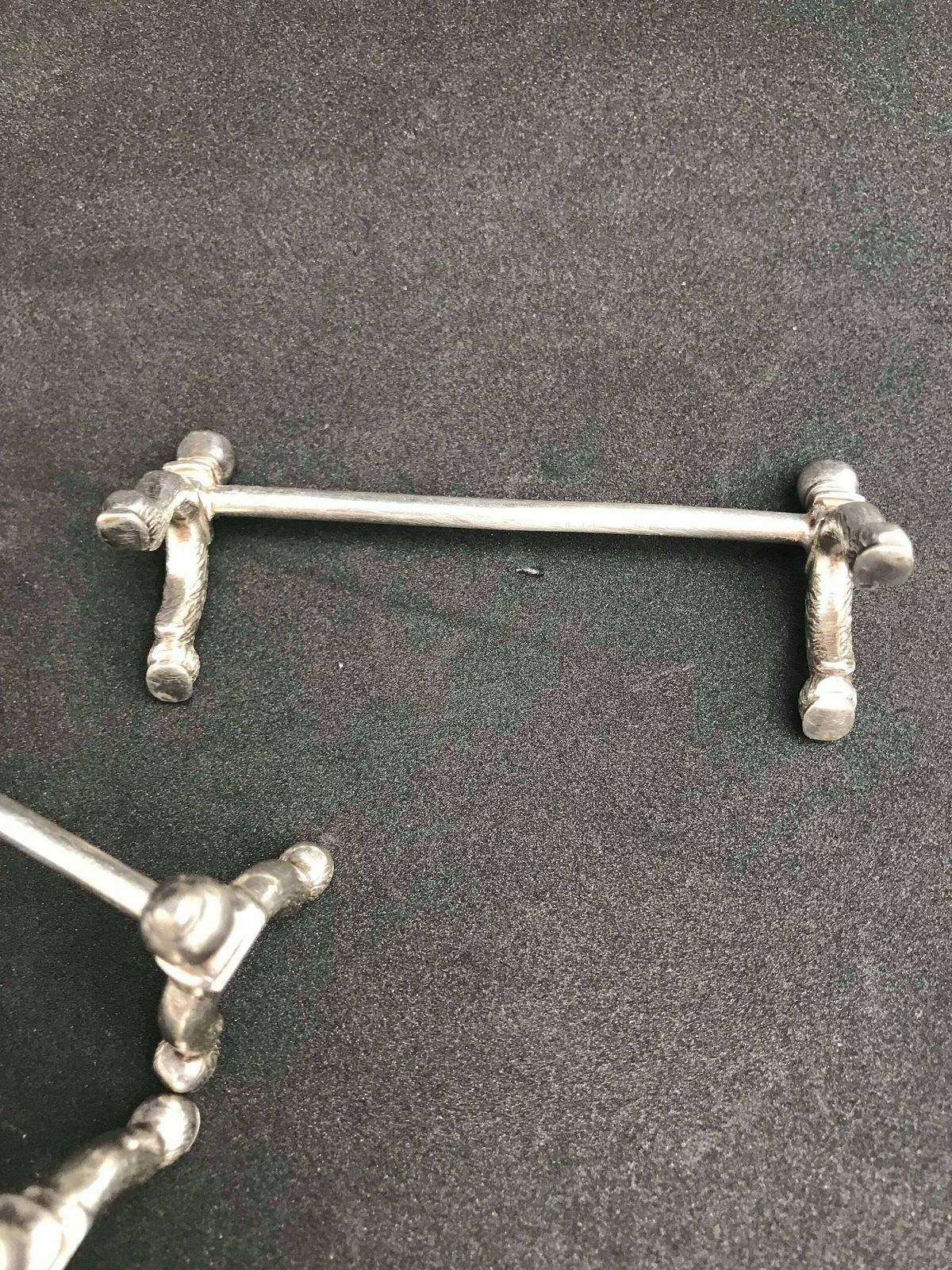 photo furniture Knife Rests Art Deco Knife Rest Silver Plated Wiskemann Belgium A Set Of 6 Early 20th Century Bruno Wiskemann Silver Plated Wedding Gift