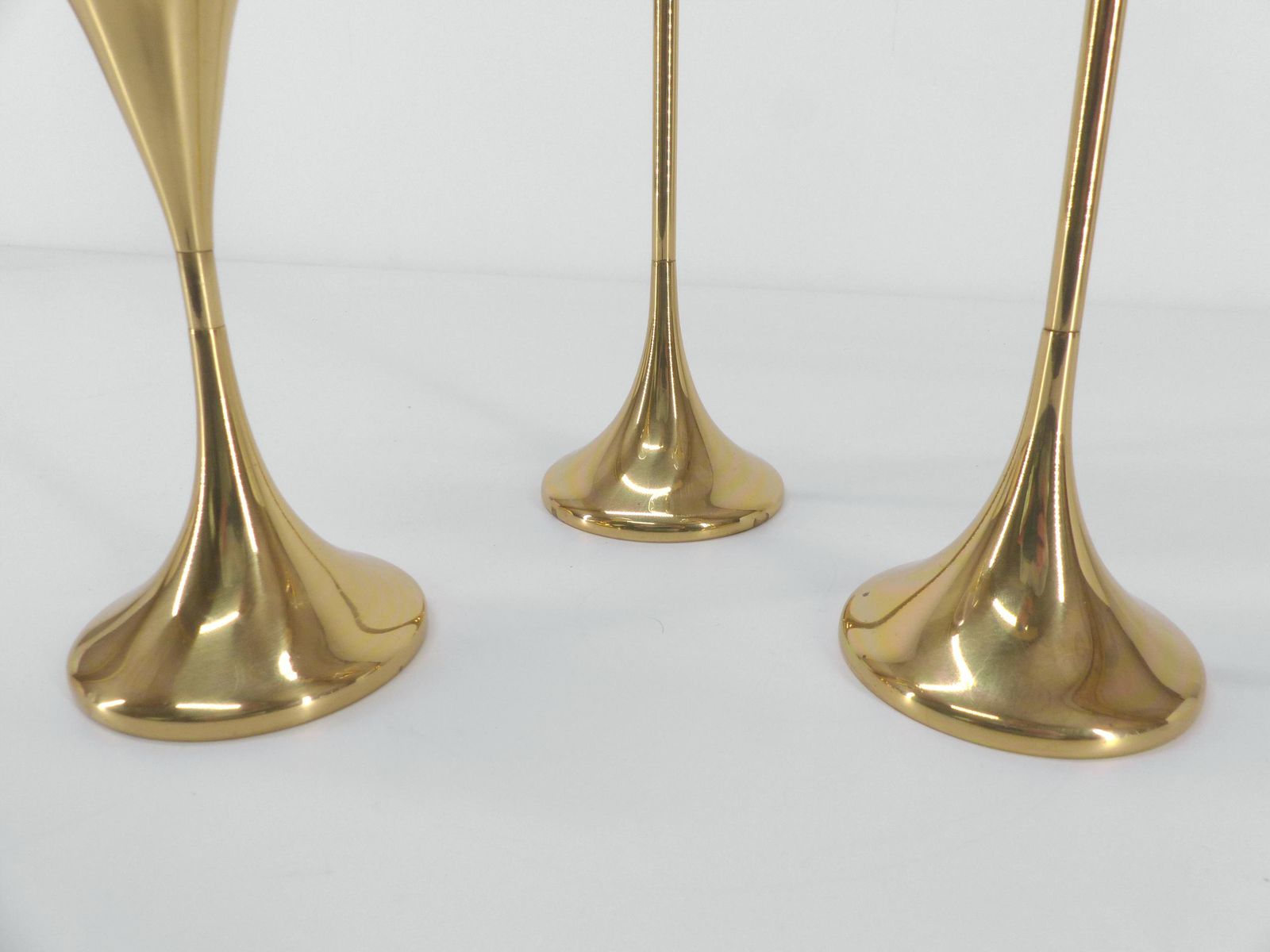 3 Lampes à Huile En Laiton Freddie Andersen 1970   Three Brass Oil Lamps By Freddie Andersen photo Home Decor