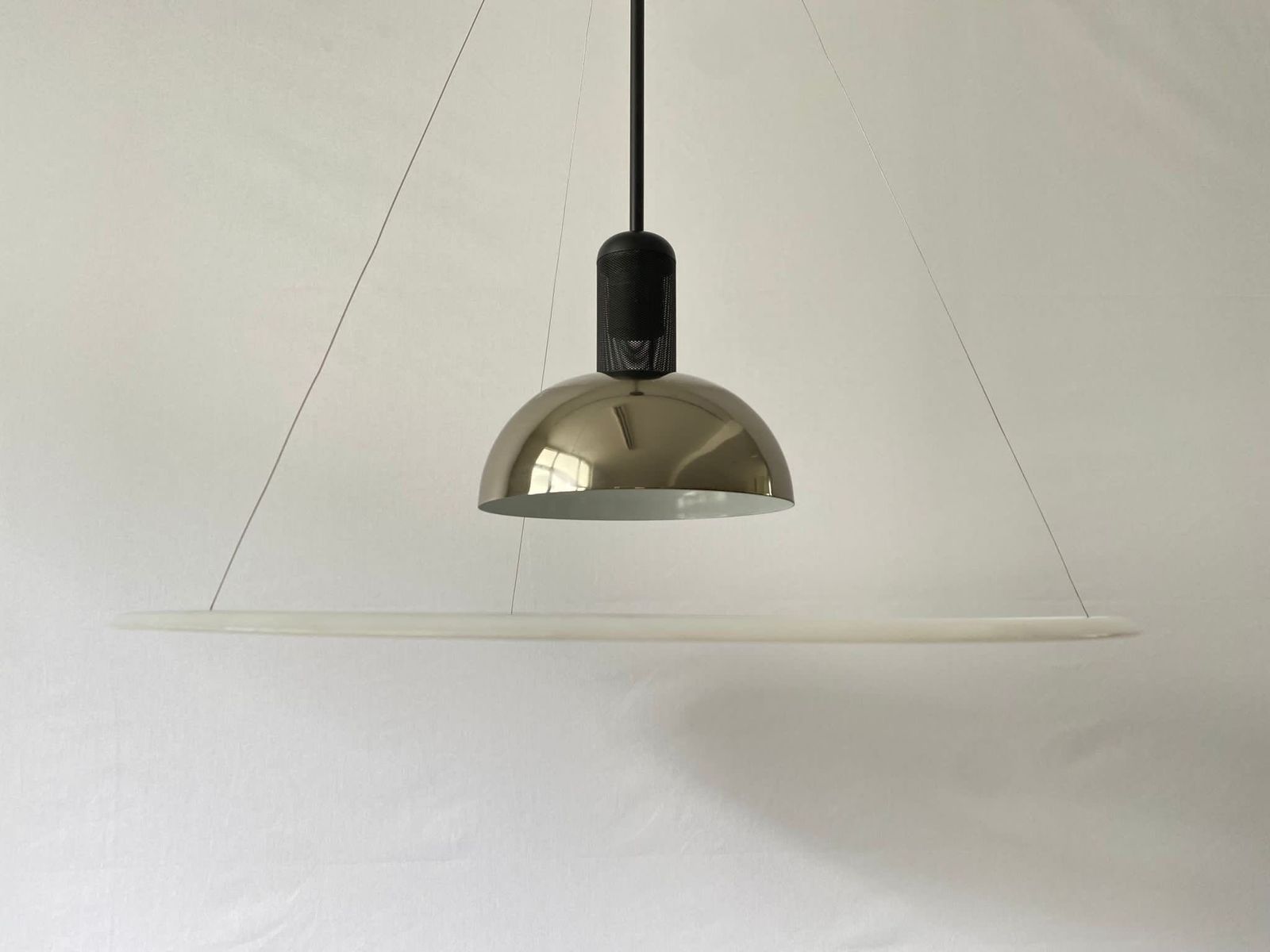 Frisbi 850 Pendant Lamp By Achille Castiglioni For Flos, 1970s, Italy photo buy
