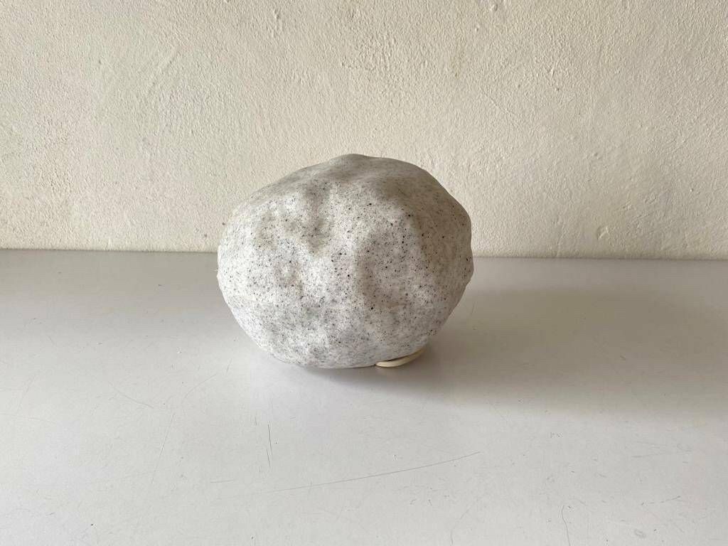 Fiberglass Table Lamps In Stone Form By Heito, 1980s, Germany photo furniture