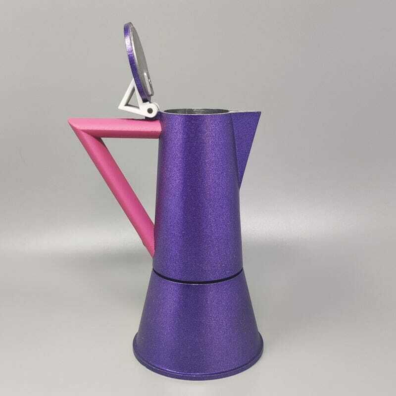 1980s Ettore Sottsass For Lagostina Espresso Maker "Accademia" Series. Made In Italy photo vinterior