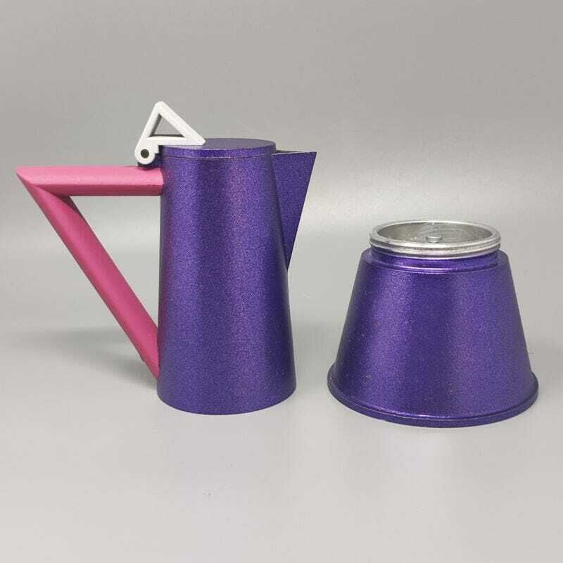 1980s Ettore Sottsass For Lagostina Espresso Maker "Accademia" Series. Made In Italy photo vintage