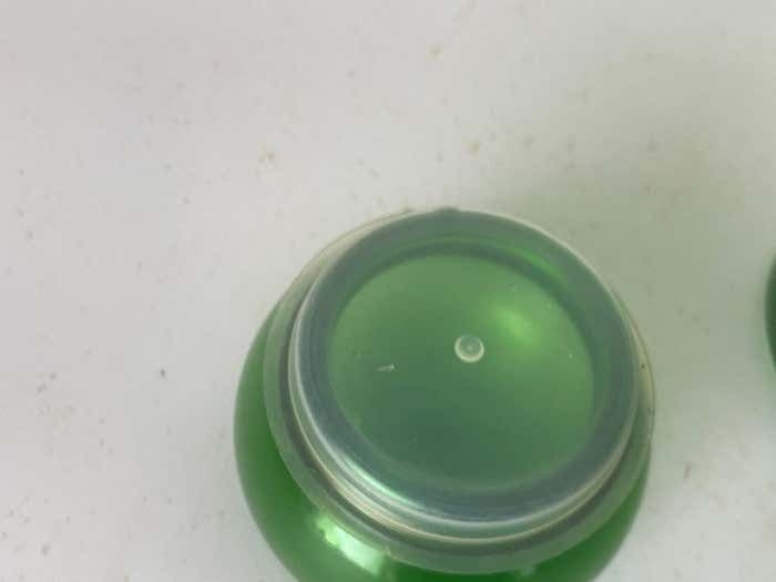 French Cobalt Green Pharmacy Bottles Set Of 2 Circa 20th Century photo buy