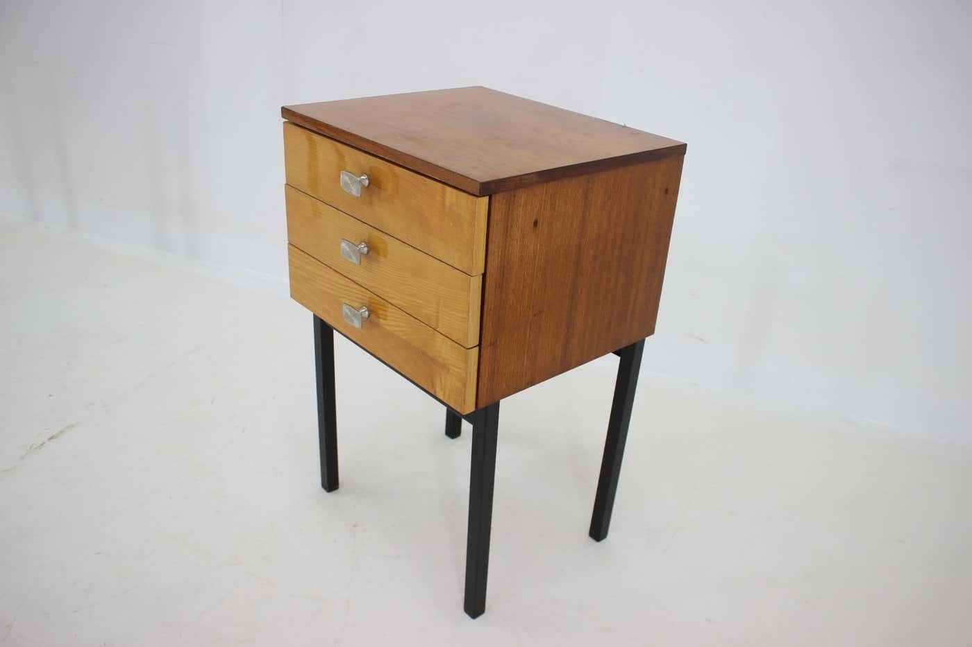 1970s Pair Of Bedside Tables By Up Zavody, Czechoslovakia photo 730.0