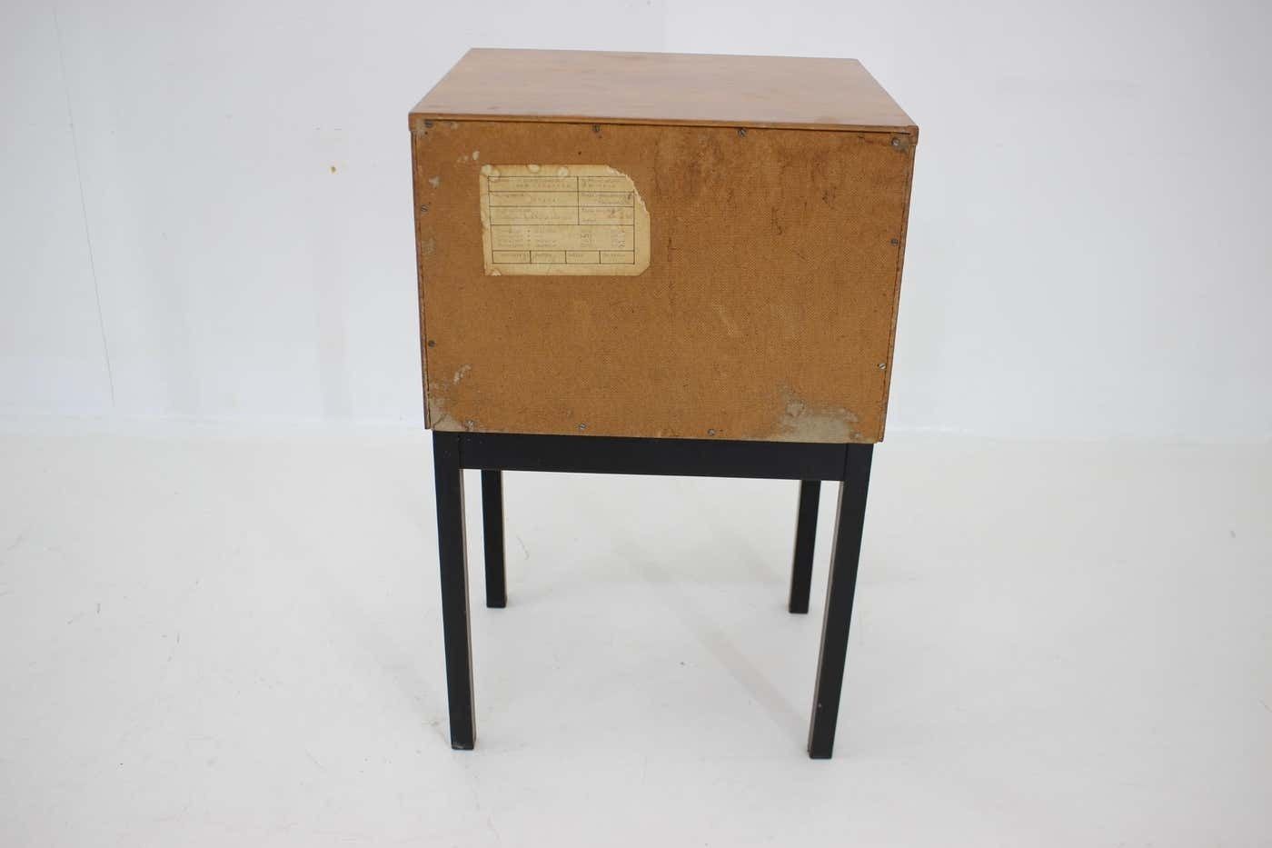1970s Pair Of Bedside Tables By Up Zavody, Czechoslovakia photo vintage