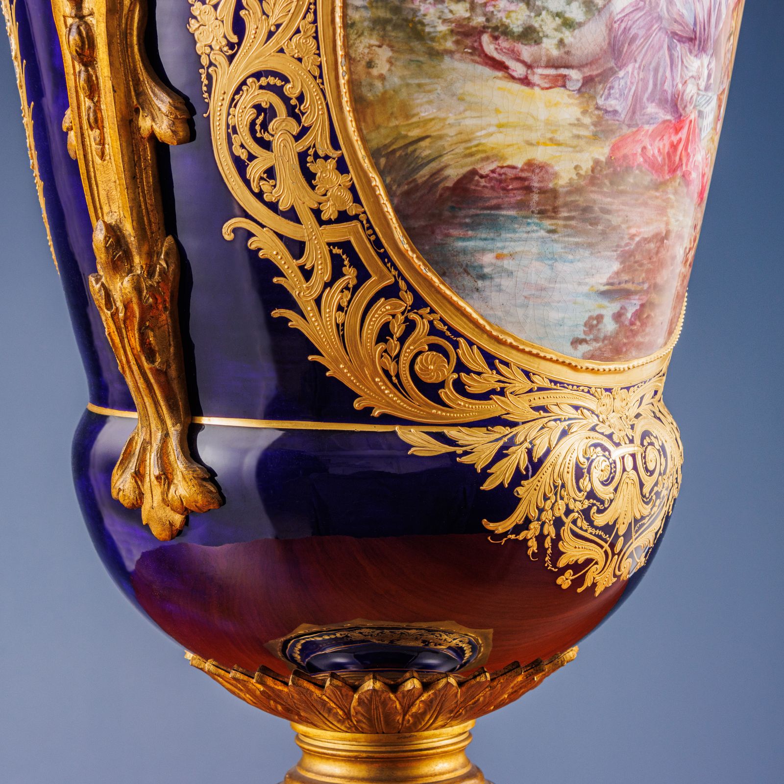 Sèvres Porcelain Vase France XIX Century photo 7070.0