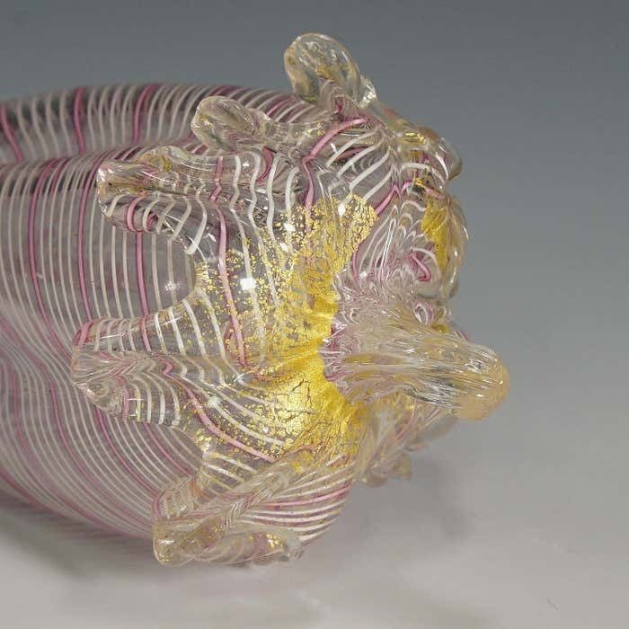 Small Murano Glass Sweet Pepper Fruit Of 'A Canne' Glass photo 209.0