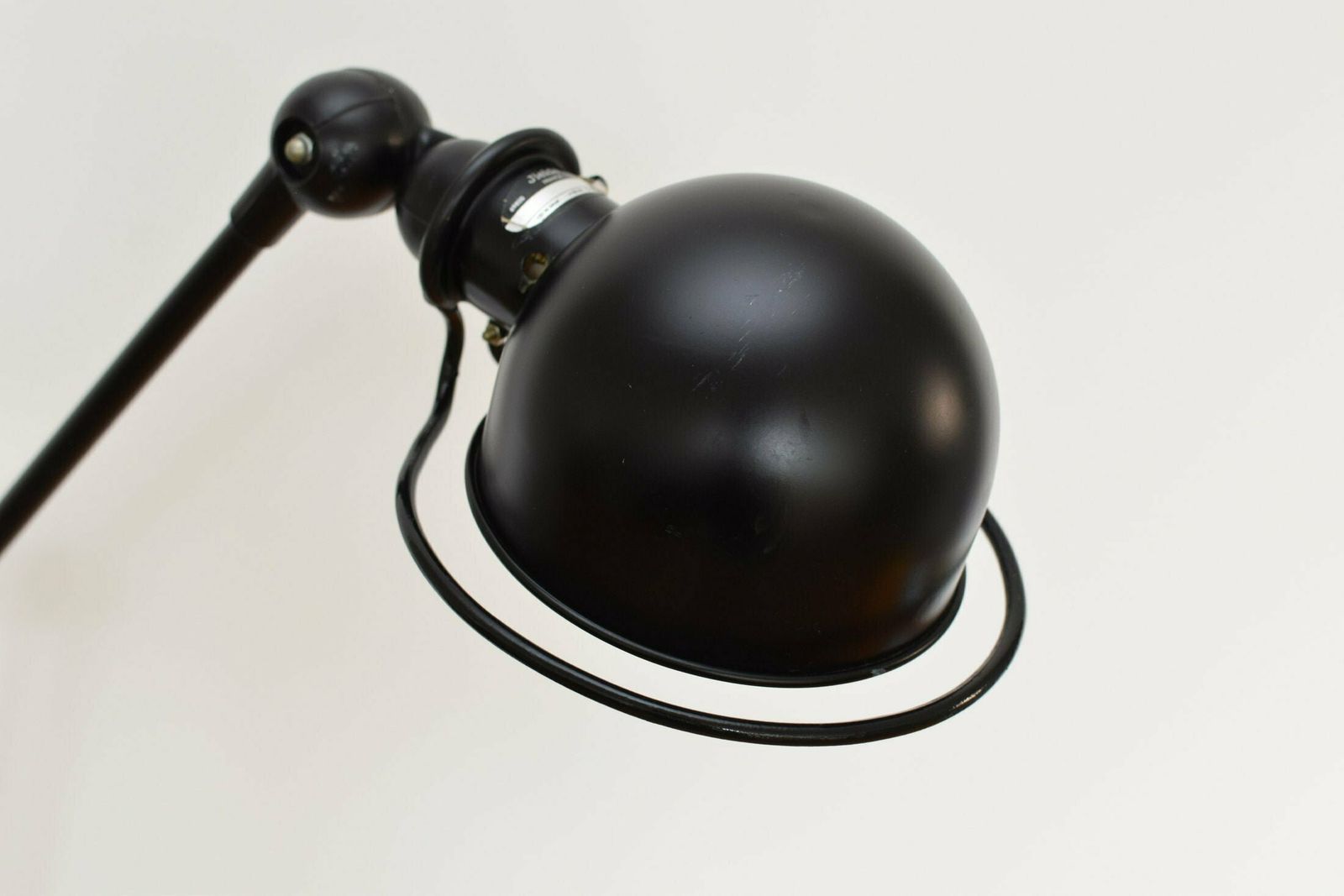 Jieldé Architectenlamp – Vintage Loft Industriële Tafellamp, Mat Zwart, Verstelbare Klem, Jaren 1980, Jean Louis Domecq photo furniture