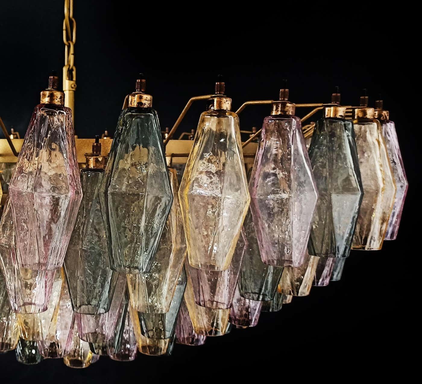 Big And Amazing Murano Glass Chandeliers   185 Multicoloured Glasses photo buy