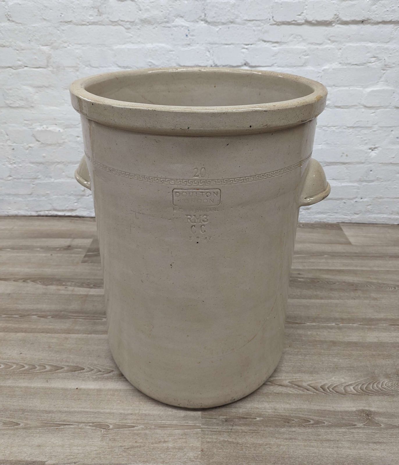 19th Century Stoneware Pot By Doulton, London