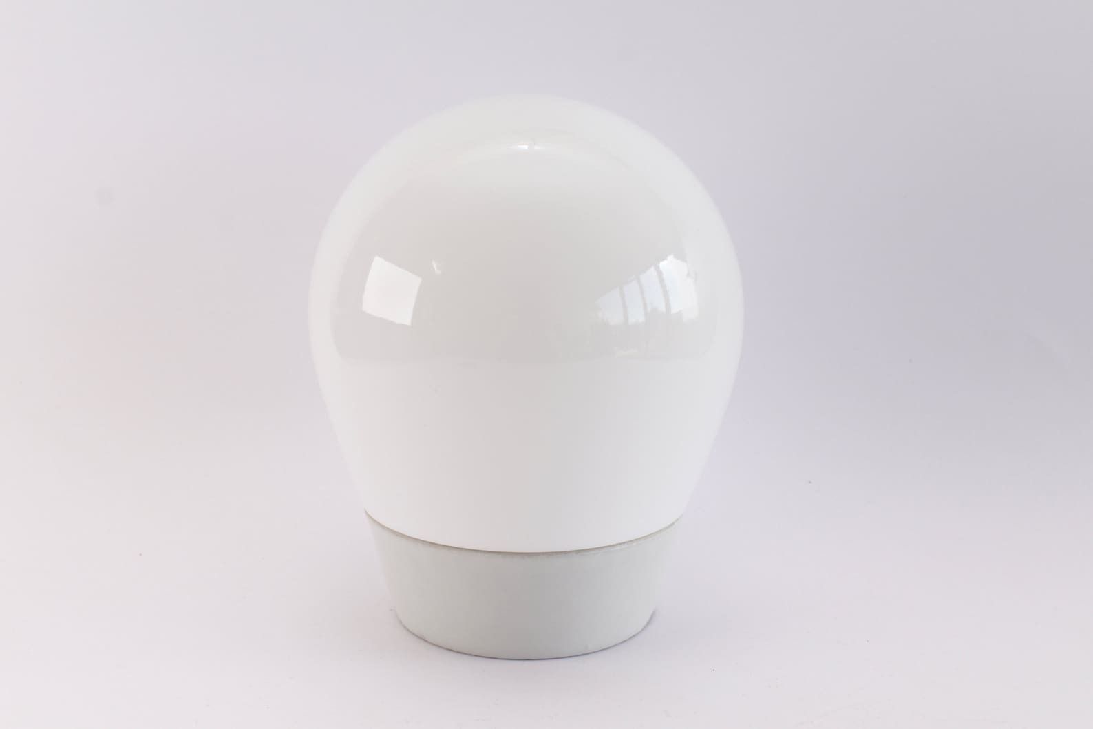 Wilhelm Wagenfeld Bauhaus Flush Mount Vintage | Mid Century Modern Bathroom Ceiling Light Porcelain White Glass | Art Deco Hallway Toilet photo buy