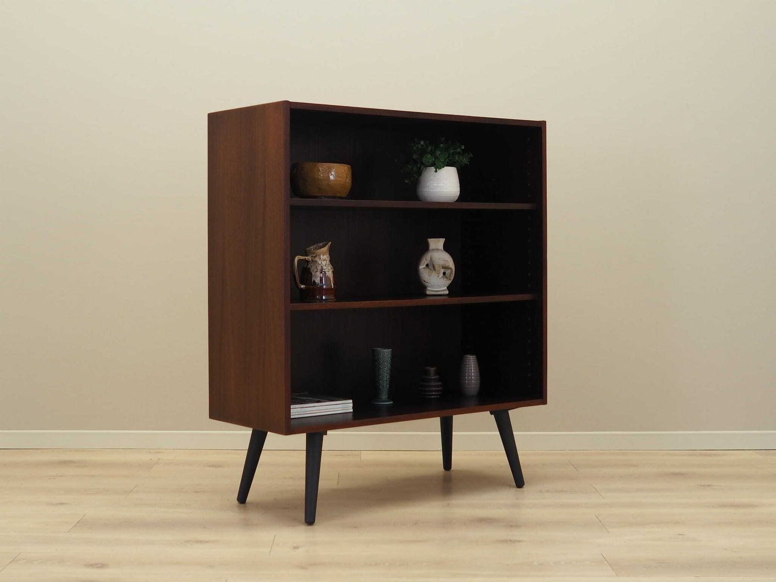 Mahogany Bookcase, Danish Design, 1970s, Production: Denmark photo Furniture
