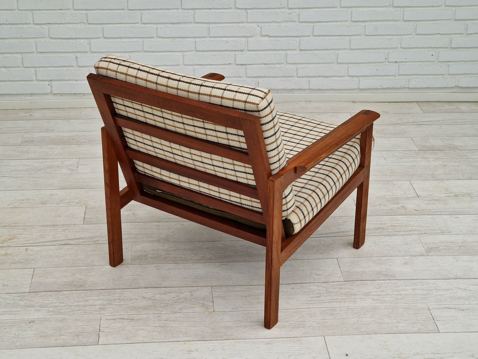 1970s, Danish Design By Illum Wikkelsø, Model Capella For Eliersen Møbler, Teak Wood. photo vintage