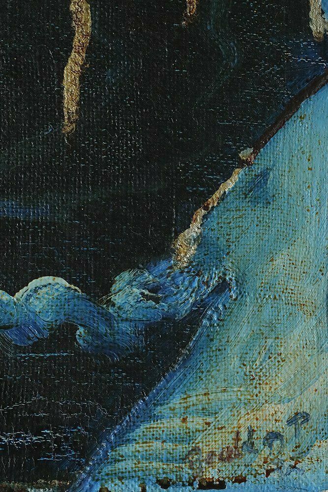 Roald Ditmer, Abstract Composition, Oil On Canvas Diptych, 1980s, Framed, Set Of 2 photo 635.0