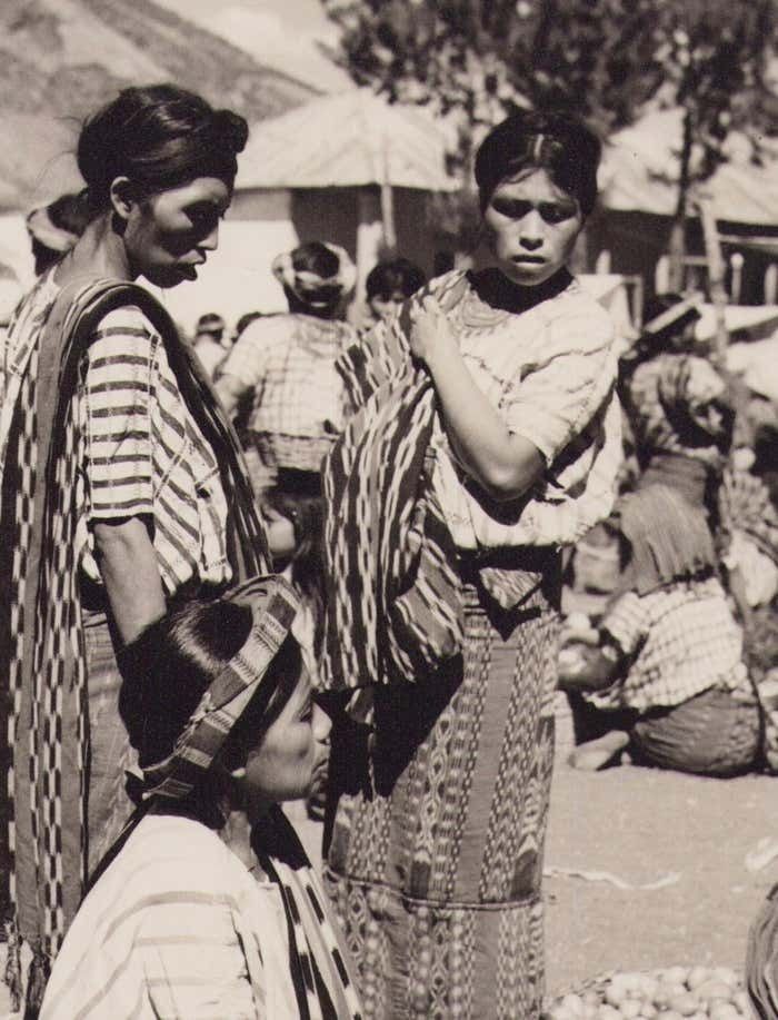 Guatemala, Market, People, Black And White Photography, 1960s photo furniture